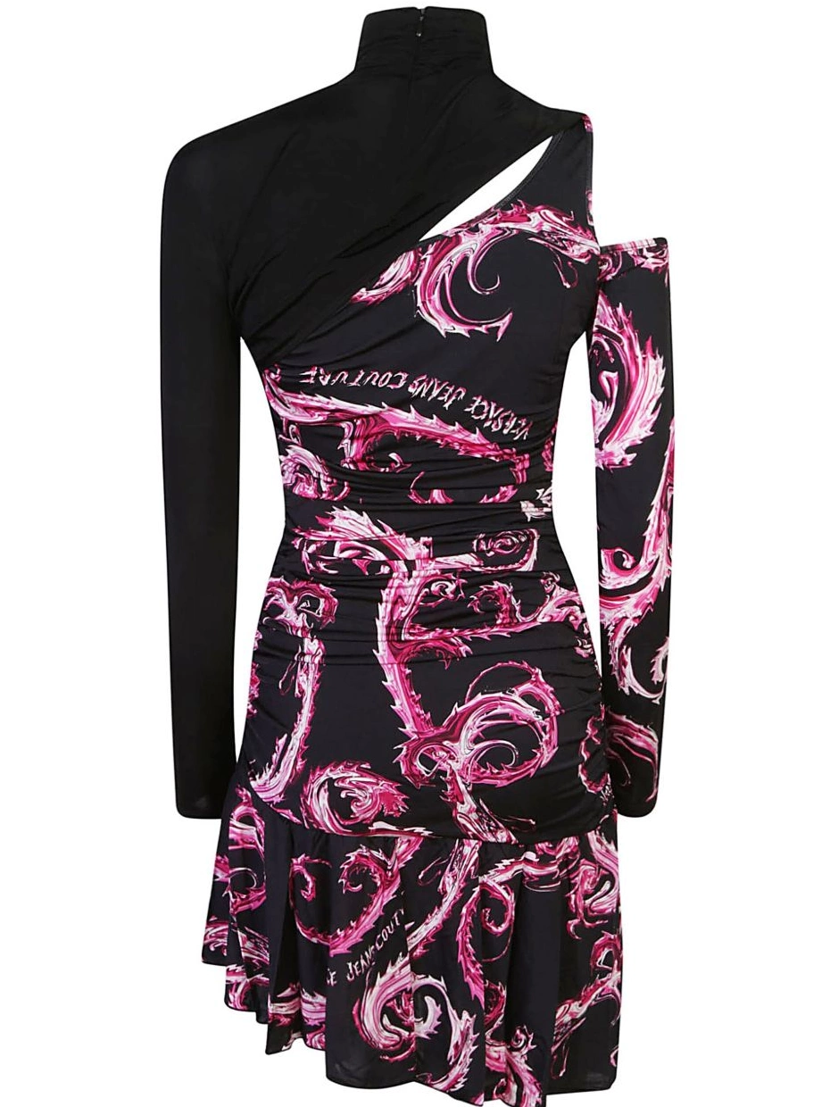 Affordable Jeans Couture Versace dress Women Cutout Chrome Couture 0326